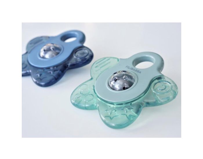 FILIBABBA Lot de 2 Anneaux de Dentition R�frig�rants - �toiles - D�s 3 mois (8)
