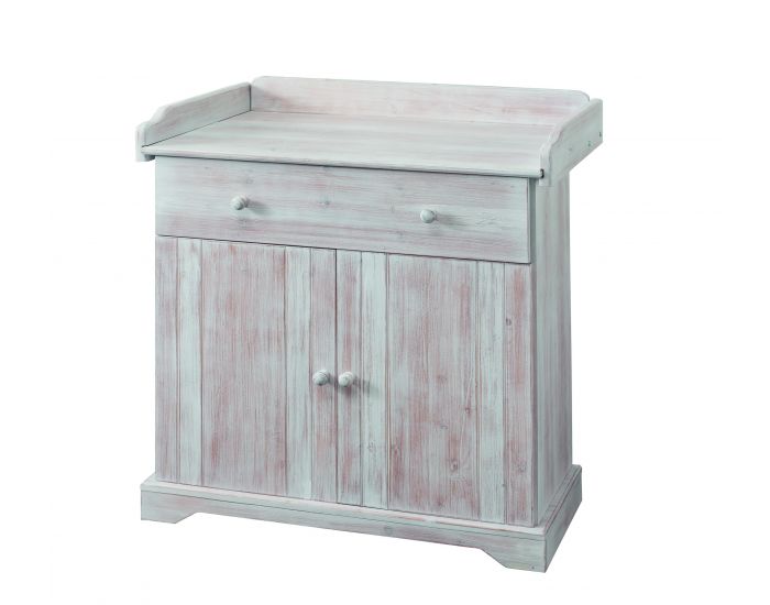 LA CABANE DE CALYS Commode 1 tiroir + Plan  langer - Lidou (1)