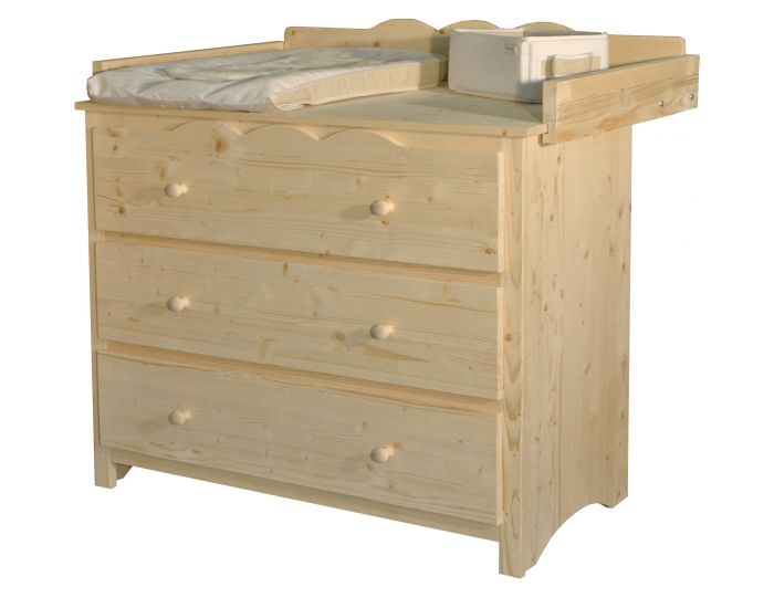 LA CABANE DE CALYS Commode 3 tiroirs + Plan  langer - Lali (1)