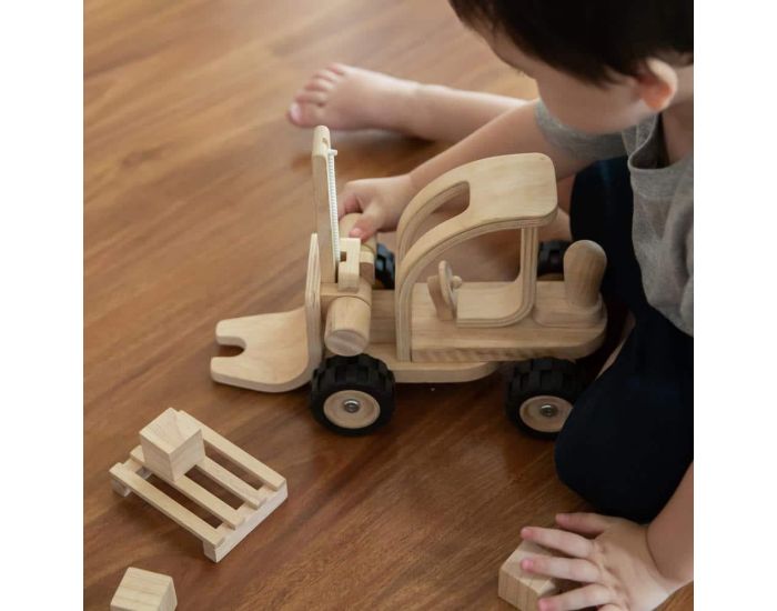 PLAN TOYS Chariot El�vateur - Edition Collector - D�s 3 ans  (1)