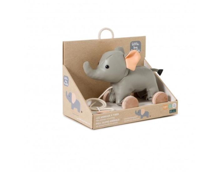 LITTLE BIG FRIENDS Jouet � Tirer - El�phant - D�s 12 mois  (3)