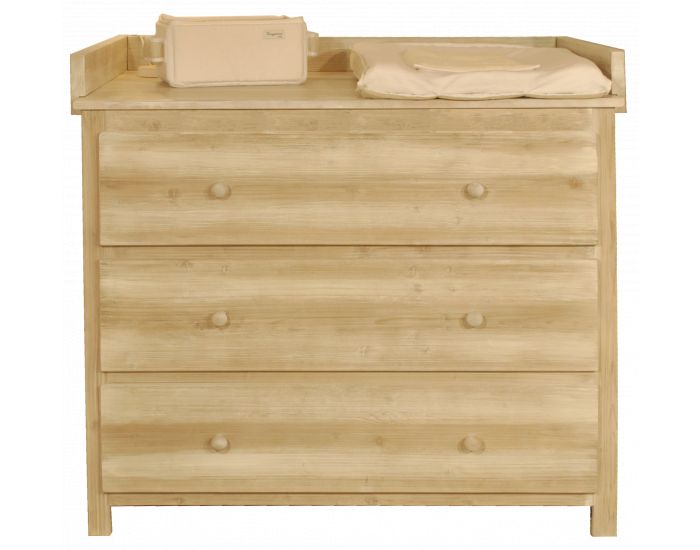 LA CABANE DE CALYS Commode 3 tiroirs + Plan  langer - Malys (1)