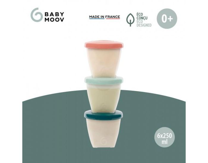 BABYMOOV Pots de Conservation B�b� - Babybols Biosourc�s (2)