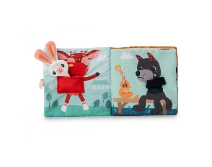 LILLIPUTIENS Livre en Tissu Joe et Son Doudou - D�s 12 mois (1)