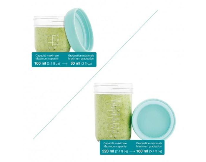 BABYMOOV Pots de Conservation B�b� en Verre - Babybols (4)