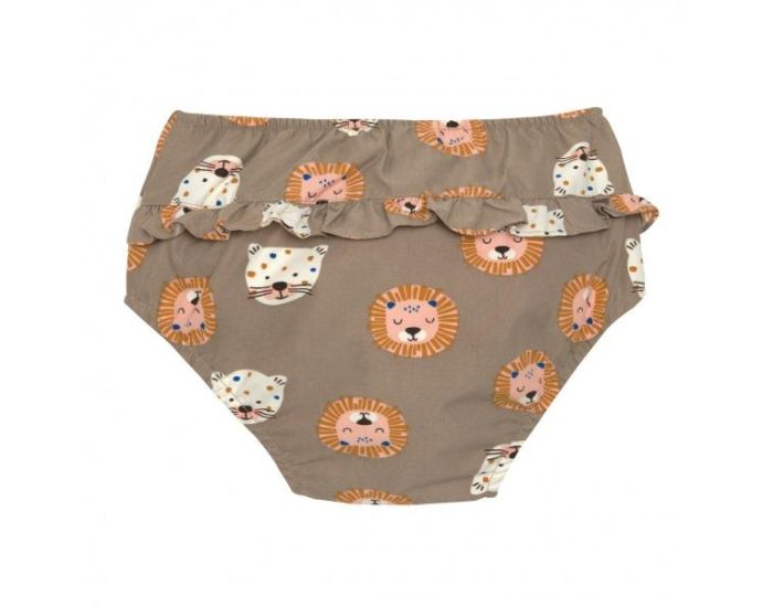 L�SSIG Maillot de Bain Couche Chats Sauvages - Chocolat (1)