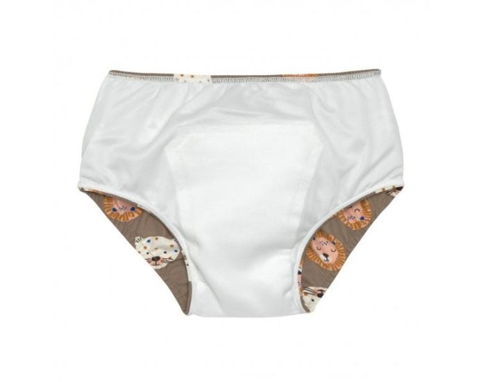 L�SSIG Maillot de Bain Couche Chats Sauvages - Chocolat (2)