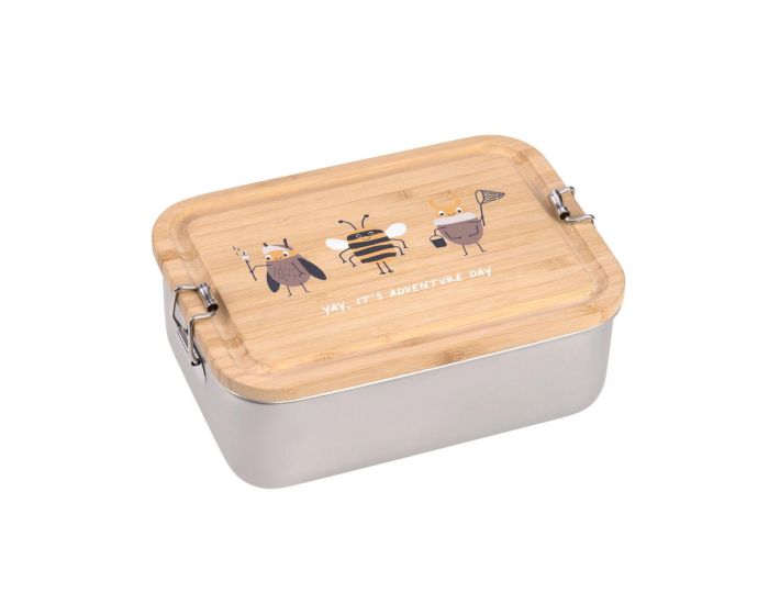 LASSIG Bo�te � Go�ter en Inox et Bambou - Nature (5)