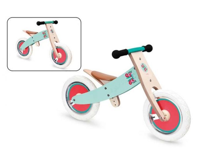 SCRATCH EUROPE Draisienne en bois EVOLUTIVE Papillons - D�s 2 ans (4)
