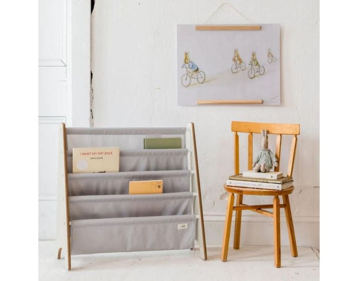 3 SPROUTS Biblioth�que Enfant - Gris Clair (1)