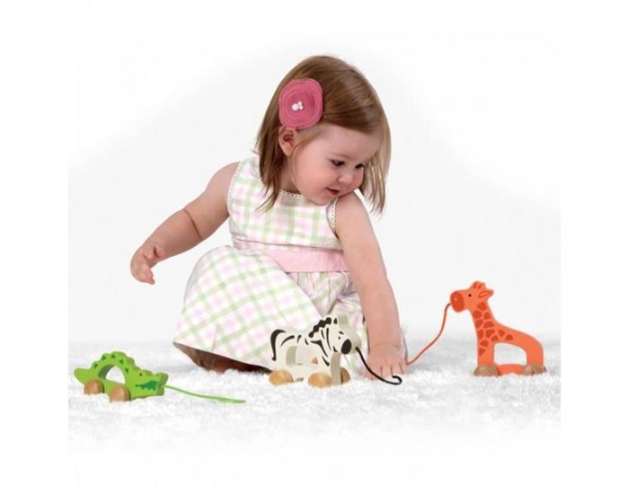 HAPE Jouet  tirer Girafe - Ds 12 mois (1)