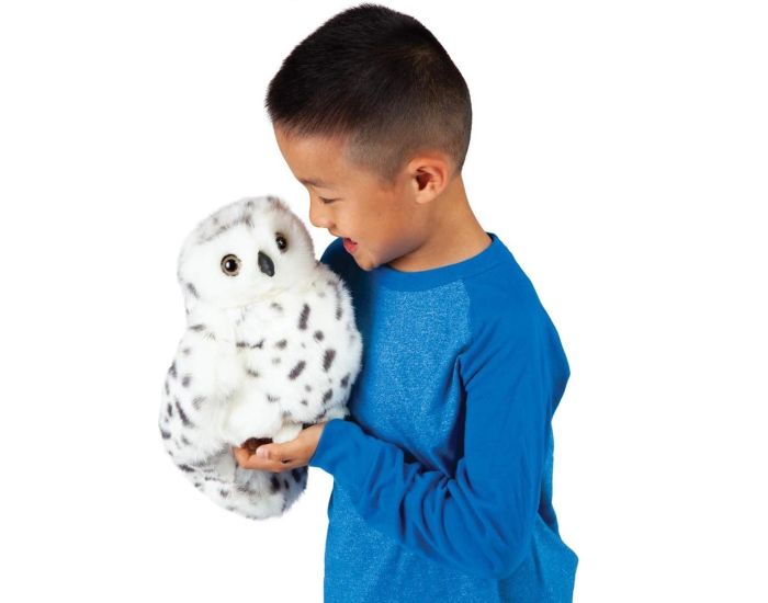 FOLKMANIS Marionnette � Main - Harfang des Neiges - D�s 12 mois  (1)