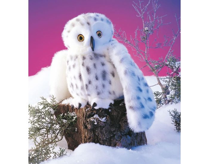 FOLKMANIS Marionnette � Main - Harfang des Neiges - D�s 12 mois  (2)