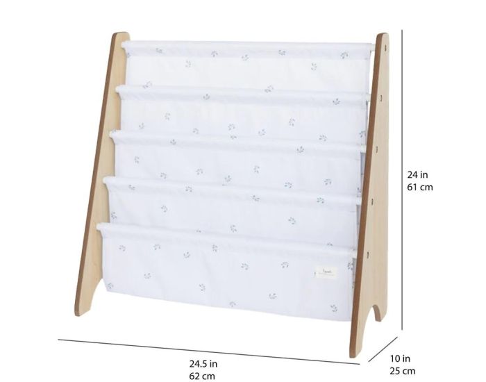 3 SPROUTS Biblioth�que Enfant Myrtilles Ivoire - D�s 3 ans  (2)