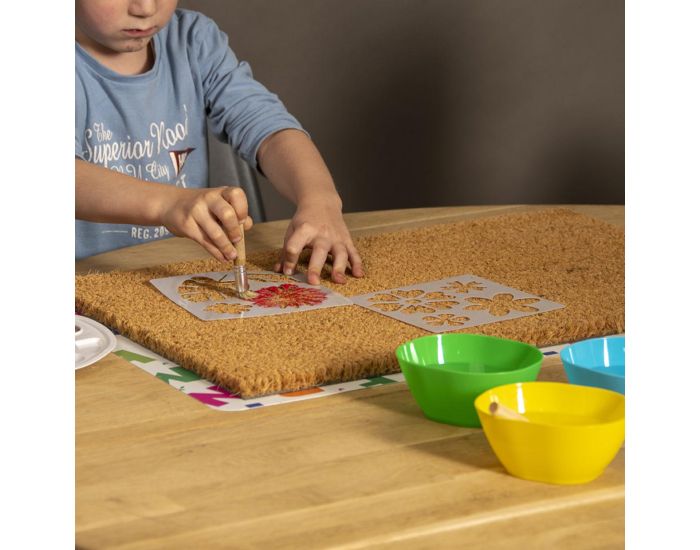 ESSCHERT DESIGN DIY Paillasson Fleurs - D�s 4 ans  (3)