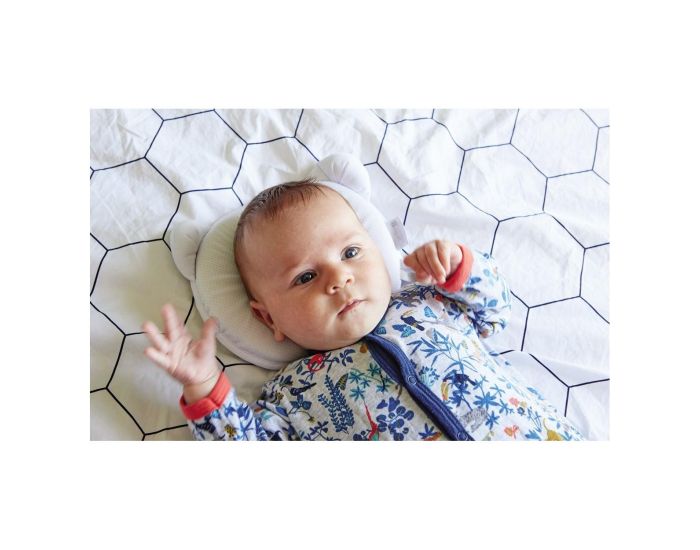 CANDIDE Coussin Cale T�te B�b� P'tit Panda Air+ - Blanc  (7)