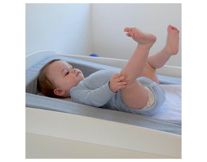 CANDIDE Matelas � Langer Douillet - Evolutif - Gris Chin�  (1)