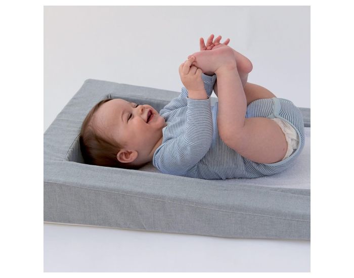 CANDIDE Matelas � Langer Douillet - Evolutif - Gris Chin�  (3)