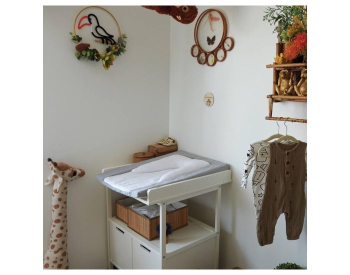 CANDIDE Matelas � Langer Douillet - Evolutif - Gris Chin�  (8)