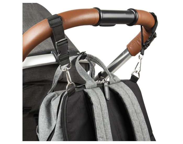 TINEO Lot de 2 Attaches Poussette - Universelles pour Sac � Langer (1)