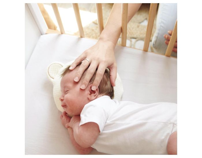 CANDIDE Coussin Cale T�te B�b� - P'tit Panda - Coton  (3)