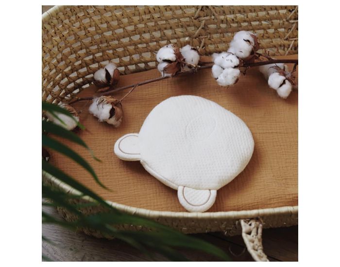 CANDIDE Coussin Cale T�te B�b� - P'tit Panda - Coton  (6)