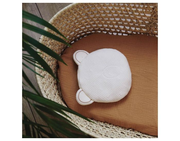 CANDIDE Coussin Cale T�te B�b� - P'tit Panda - Coton  (7)