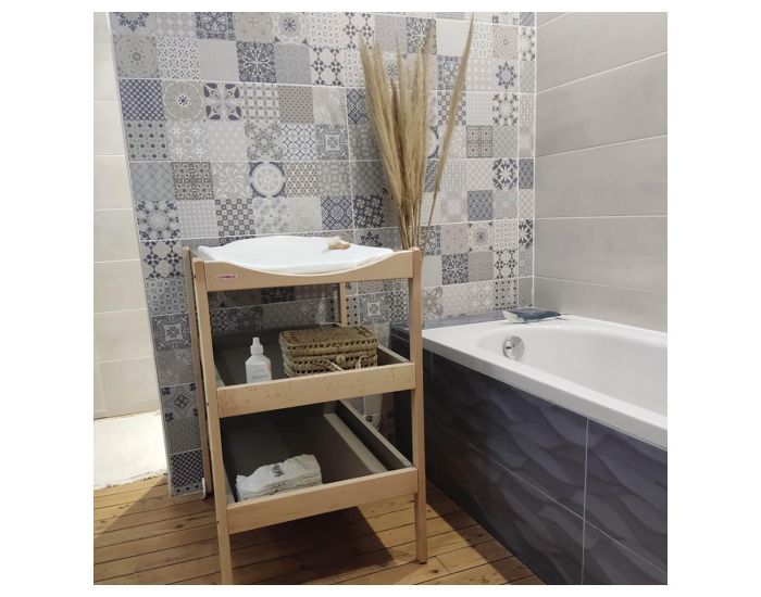 CANDIDE Housse de Matelas � Langer - Ecru Viscose - 50 x 75 cm (4)