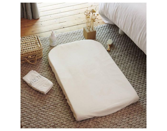 CANDIDE Housse de Matelas � Langer - Ecru Viscose - 50 x 75 cm (7)