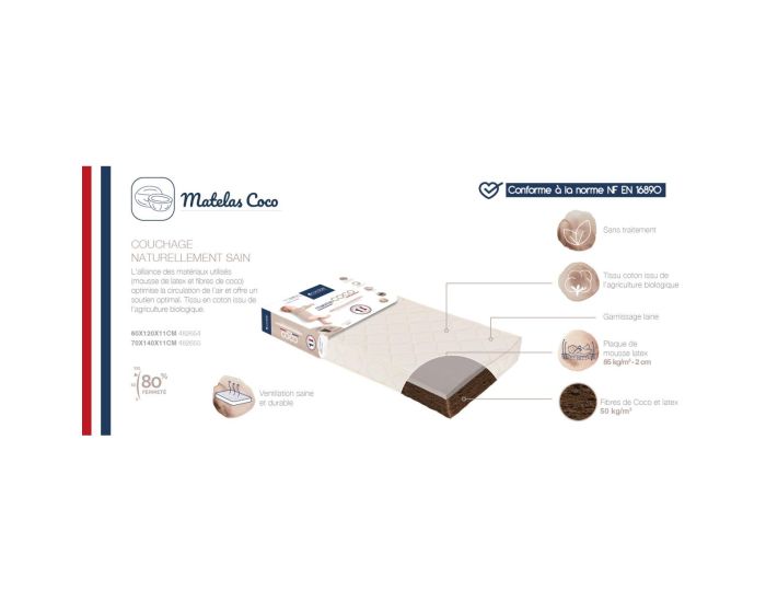 CANDIDE Matelas B�b� Coco  (7)