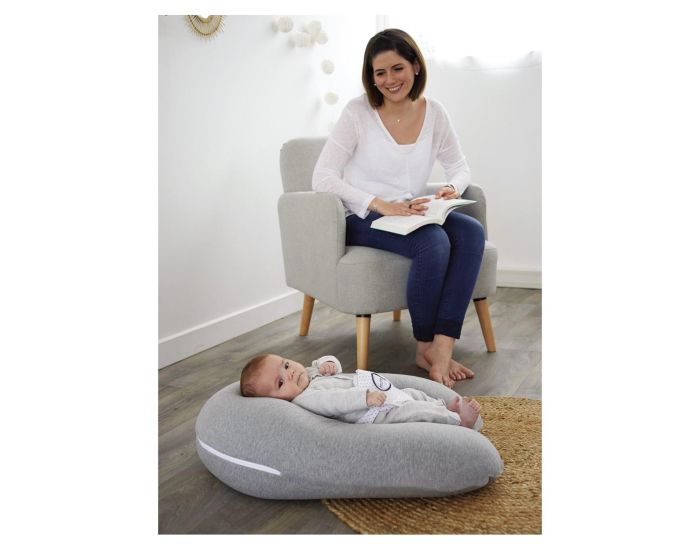 CANDIDE Coussin de Maternit� Multirelax Jersey - Gris Chin�/Etoiles  (5)