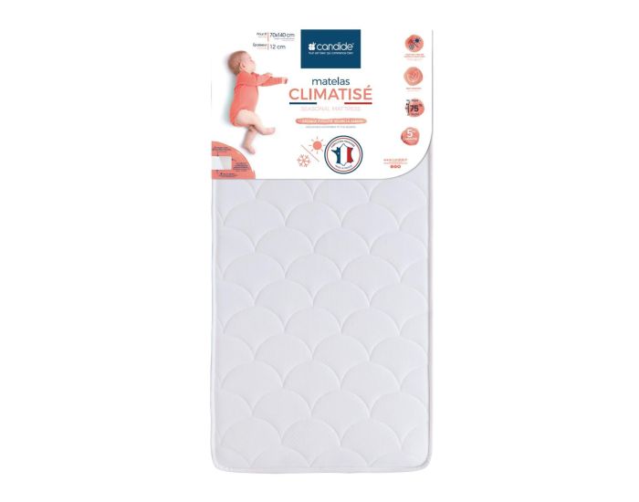 CANDIDE Matelas B�b� Climatis�  - 2 Faces  (1)