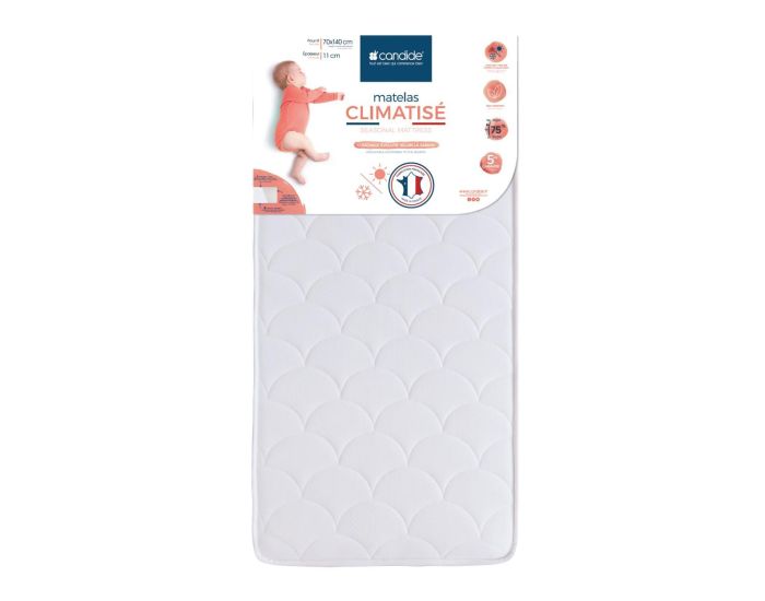 CANDIDE Matelas B�b� Climatis�  - 2 Faces  (6)