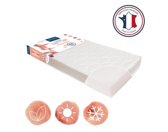 CANDIDE Matelas B�b� Climatis�  - 2 Faces  (7)