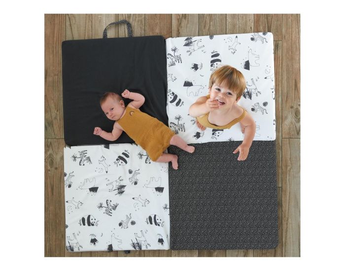 CANDIDE Tapis de Jeu B�b� - Black & White Exp�rience - D�s la naissance  (4)