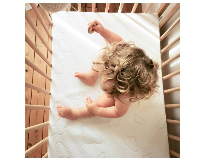 TINEO Matelas B�b� Nuage - Blanc - 60x 120 cm (5)