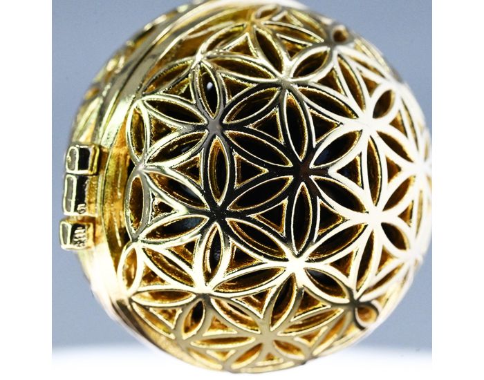 IRREVERSIBLE Bola de Grossesse Cage - Maria (Fleur/Bille Noire) (1)