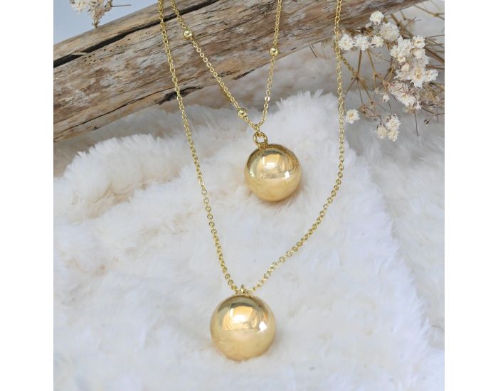 IRREVERSIBLE Bola de Grossesse Lisse - Jumeaux Or (1)