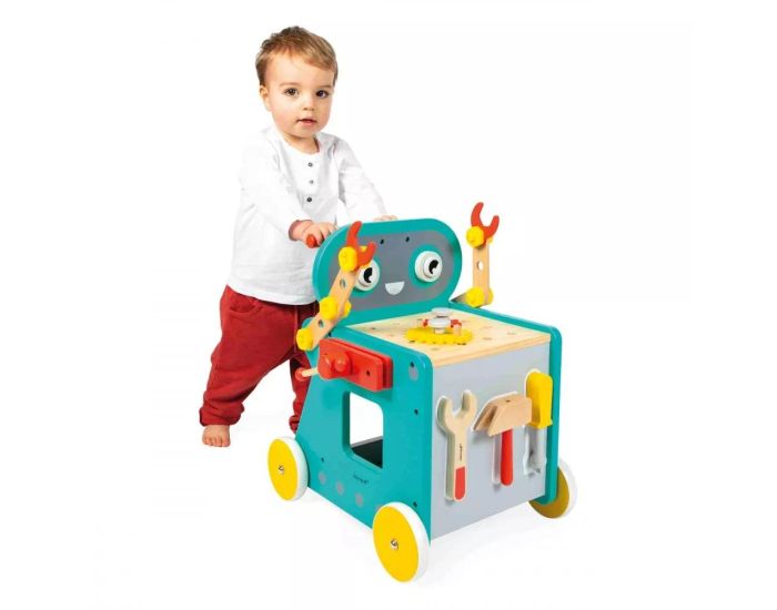 JANOD Chariot Robot Brico'Kids - D�s 18 mois (2)