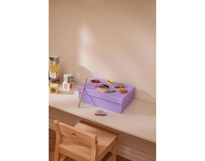 KID'S CONCEPT Cubes en Bois - Edvin - 10 Pi�ces - D�s 12 mois  (5)