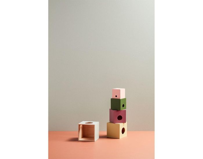 KID'S CONCEPT Cubes en Bois - Edvin - 5 Pi�ces - D�s 12 mois (6)