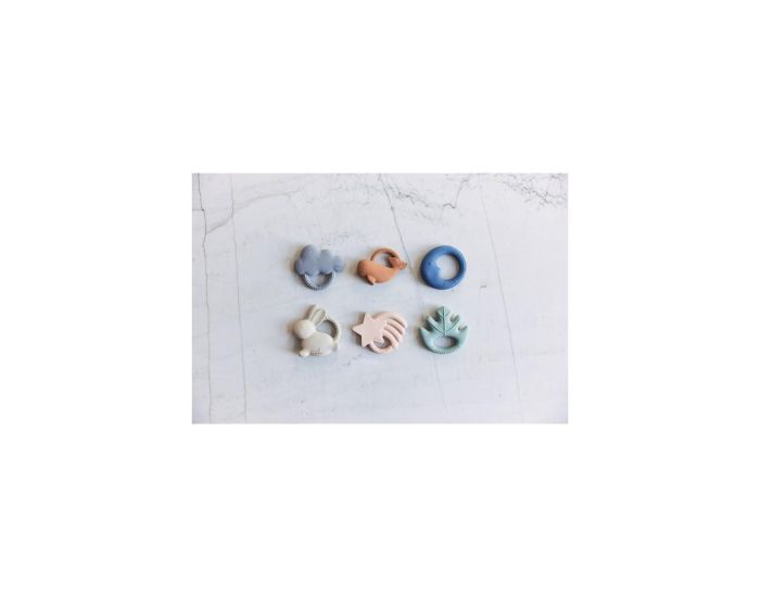 JOLLEIN Anneau de Dentition en Caoutchouc - Lapin - Nougat - D�s 3 mois  (2)