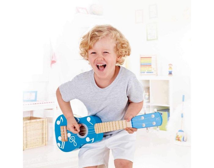 HAPE Guitare Ukull bleu - Ds 3 ans (1)