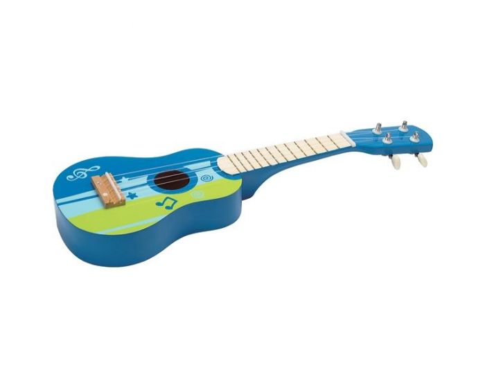 HAPE Guitare Ukul�l� bleu - D�s 3 ans (5)