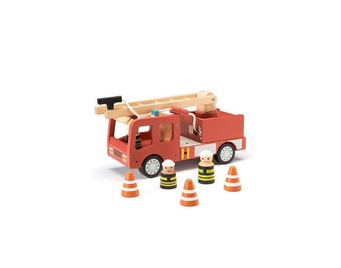 KID'S CONCEPT Camion de Pompiers en Bois - Aiden - D�s 3 ans  (5)