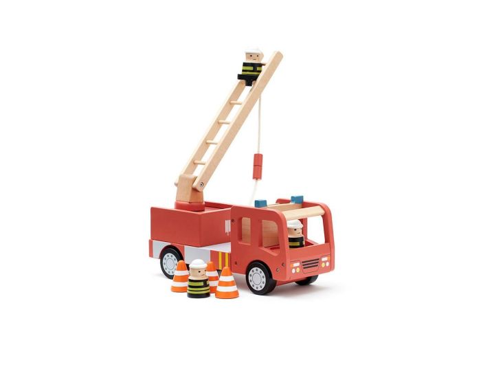 KID'S CONCEPT Camion de Pompiers en Bois - Aiden - D�s 3 ans  (6)