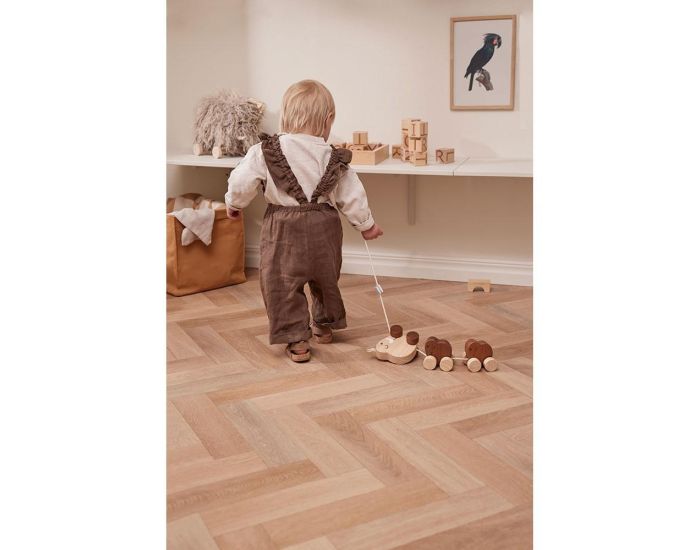 KID'S CONCEPT Jeu � Tirer - Famille Mammouth - Neo - Naturel - D�s 12 mois (1)