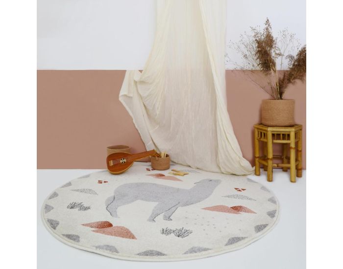 NATTIOT Tapis Rond Enfant - Andina - By Mon Petit Art - � 135 cm (5)
