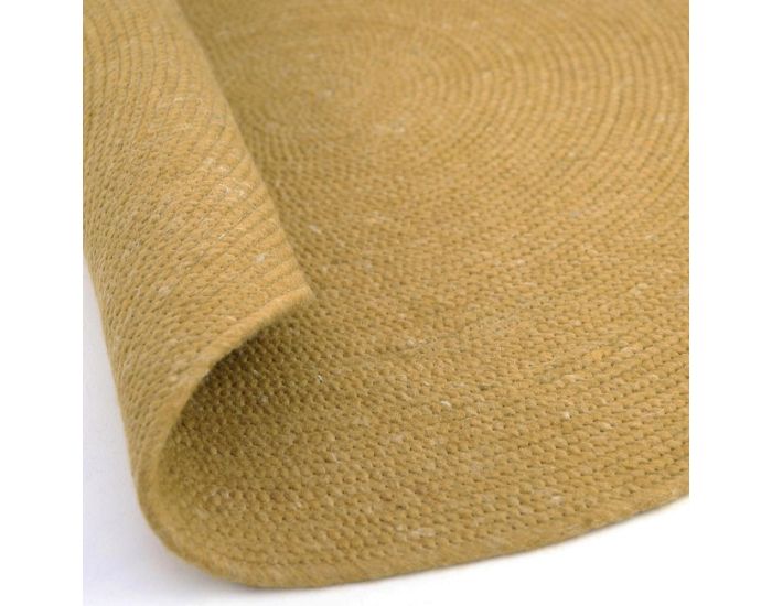 NATTIOT Tapis Coton - Neethu - � 110 cm Grey (5)