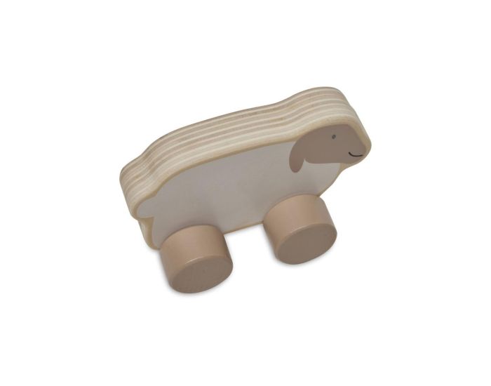 JOLLEIN Jouet Voiture en Bois Ferme - Agneau - D�s 18 mois (2)